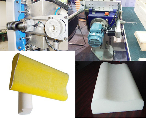 Découpeuse de oscillation horizontale 380V 50HZ de lame d'éponge de polyuréthane