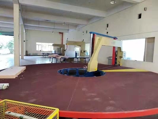 Machine à découper les blocs de mousse à l'éponge, machine à découper le carrousel, machine à séparer le carrousel horizontale