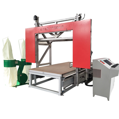 Découpeuse DTC-F2012 de mousse de commande numérique par ordinateur d'EVA High Precision Horizontal