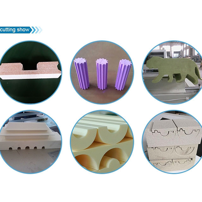 Machine de découpe de mousse en PU industrielle contrôlée par ordinateur haute précision pour les matériaux rigides et flexibles