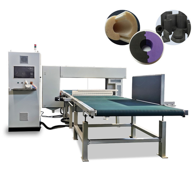 Machine de découpe de mousse en PU informatisée pour la découpe de mousse à haute densité DTC-FL1305