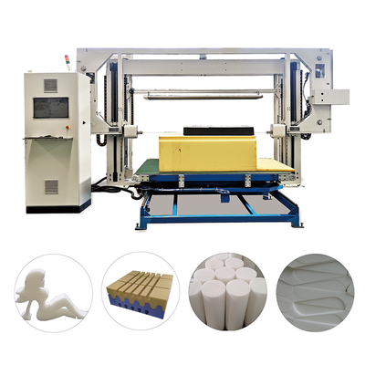 Machine de découpe par éponge pour la coupe de mousse flexible en PU avec lame à grande vitesse et sans poussière