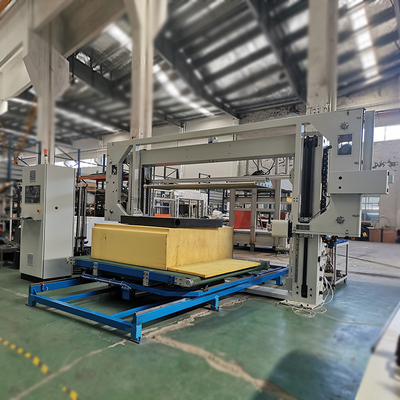 Machine de découpe par éponge pour la coupe de mousse flexible en PU avec lame à grande vitesse et sans poussière