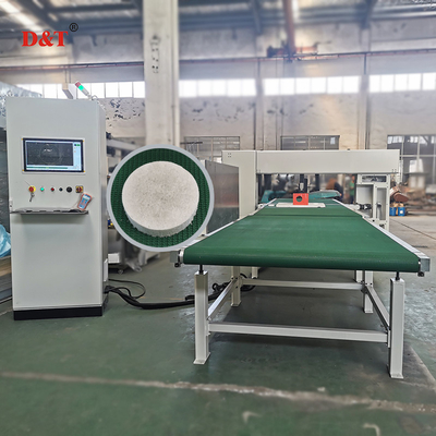 Machine de découpe de contours et de feuilles entièrement automatique pour la laine de roche laine minérale mousse de verre mousse de polyuréthane