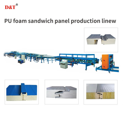Ligne de production de panneaux sandwich avancés pour panneaux