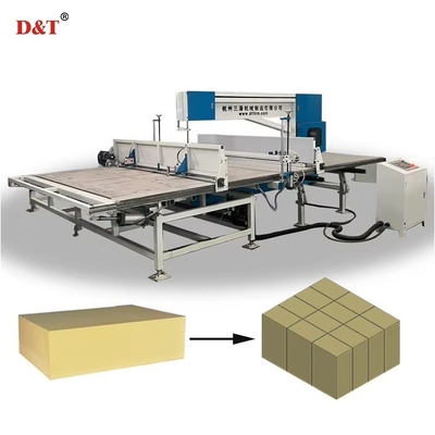 Machine de découpe verticale automatique modèle DTLQ-4L pour EVA et coton perlé avec plateforme de travail et amortisseur unique