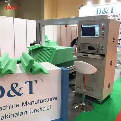 Coupe de mousse de précision à double lame CNC à lame oscillante pour meubles, tapisseries et décorations