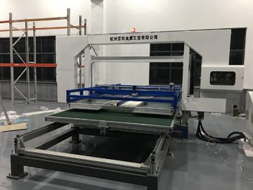Machine horizontale complètement automatique de coupe de commande numérique par ordinateur de polystyrène de découpeuse de mousse d'unité centrale