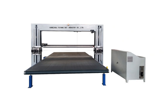 Coupeur de oscillation de lame à double lame mol de mousse d'unité centrale de polyuréthane réglable avec le certificat de la CE à couper les formes 3D