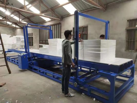 Chaîne de production industrielle de mousse de la découpeuse 11.2KW d'ENV avec Multiwires pour couper l'ENV dans la tranche