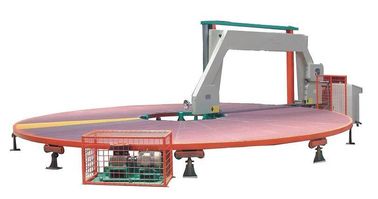 Mousse dans l'épaisseur de la tranche 3.5r/Min Circular Foam Cutting Machine 2-150mm