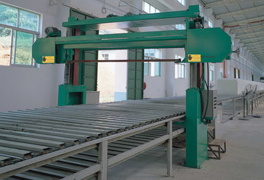 Chaîne de production continue horizontale de mousse pour le caoutchouc mousse mou d'uréthane, 130kw