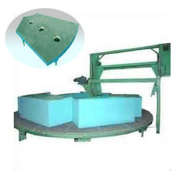 Découpeuse horizontale d'éponge de cercle pour l'unité centrale de Flixible, découpeuse de mousse de Quadrate