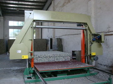Chaîne de production horizontale d'éponge de haute précision 8500mm pour la coupe flexible de mousse d'unité centrale
