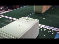 Découpeuse de contours oscillante horizontale