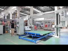 Machine de découpe de contour tournante à couteau à anneau en mousse de PU horizontale DTC-R2012V5