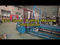 Équipement de coupe de mousse Eps standard avec transducteur, machine de coupe de feuille thermocol