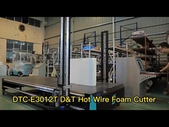 machine chaude de coupage par blocs de mousse de commande numérique par ordinateur du fil 3D pour la production de source de bloc de mousse