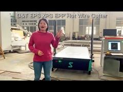 machine chaude de coupage par blocs de mousse de commande numérique par ordinateur du fil 3D pour la production de source de bloc de mousse