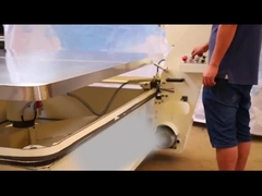 Machine de fermeture automatique du matelas à ruban adhésif à haute vitesse 7 m / min
