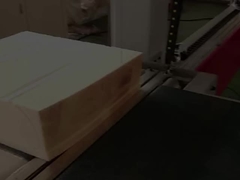 Coupeur de contour de mousse rigide à fil rapide vertical DTC-FV1212 4,5 kW