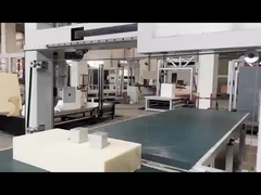 Coupeur de mousse rigide PU à double lame DTC-SD2012 oscillant vertical 10kw