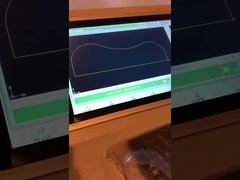 Couteau de vibration de machine de découpe de contour de commande numérique par ordinateur à double lame oscillant éponge en mousse d'unité centrale