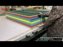 Machine de découpe de mousse verticale automatique