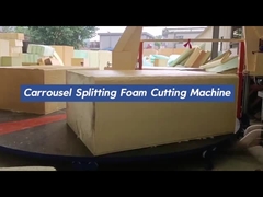 Machine de coupe à éponge haute performance personnalisée, coupeuse horizontale circulaire