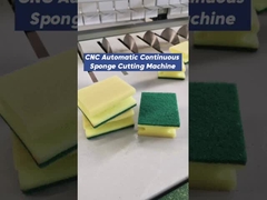 Machine de fraisage automatique continue à l'éponge pour les éponges abrasives de lavage de vaisselle
