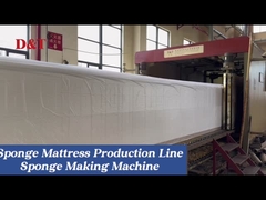 Ligne de production d'éponges entièrement automatique/machines de fabrication de mousse en PU
