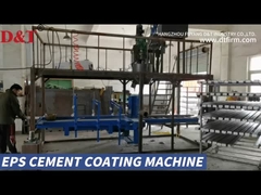 Machine de revêtement de ciment en mousse EPS pour décoration de corniches en styrofoam