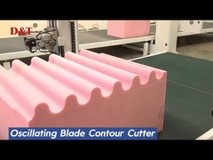 Machine automatique de coupe d'éponge Cnc Lattex éponge oscillant coupe-lames