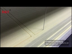 Machine de découpe de mousse en PU verticale haute performance avec couteau à fil de fer à 5 roues